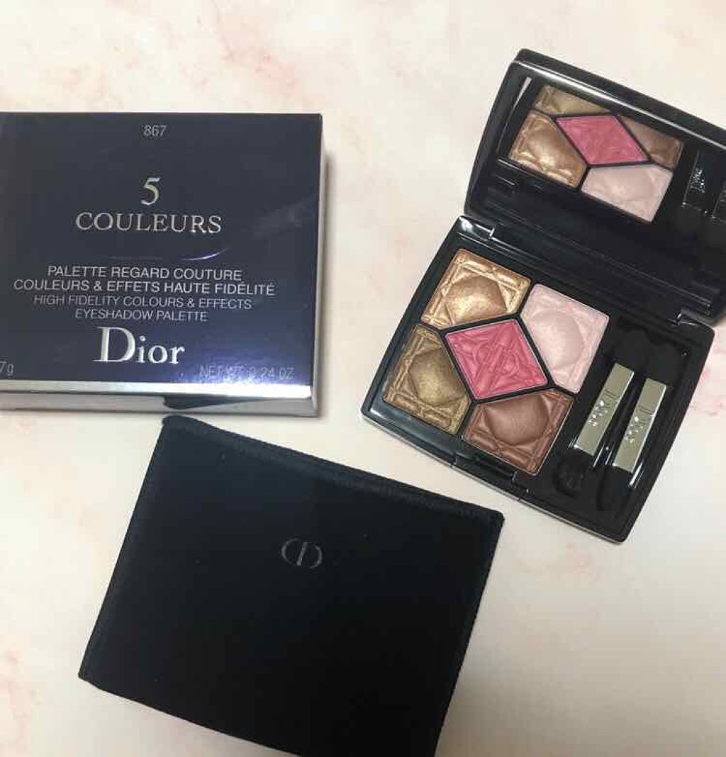 サンク クルール/Dior/アイシャドウパレットを使ったクチコミ(2枚目)
