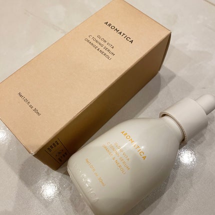 グロービタCトーニングセラム/AROMATICA/美容液を使ったクチコミ(1枚目)