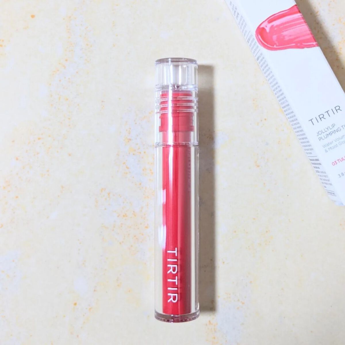 ジョリーリッププランプリップティント/TIRTIR(ティルティル)/リップティントを使ったクチコミ（1枚目）