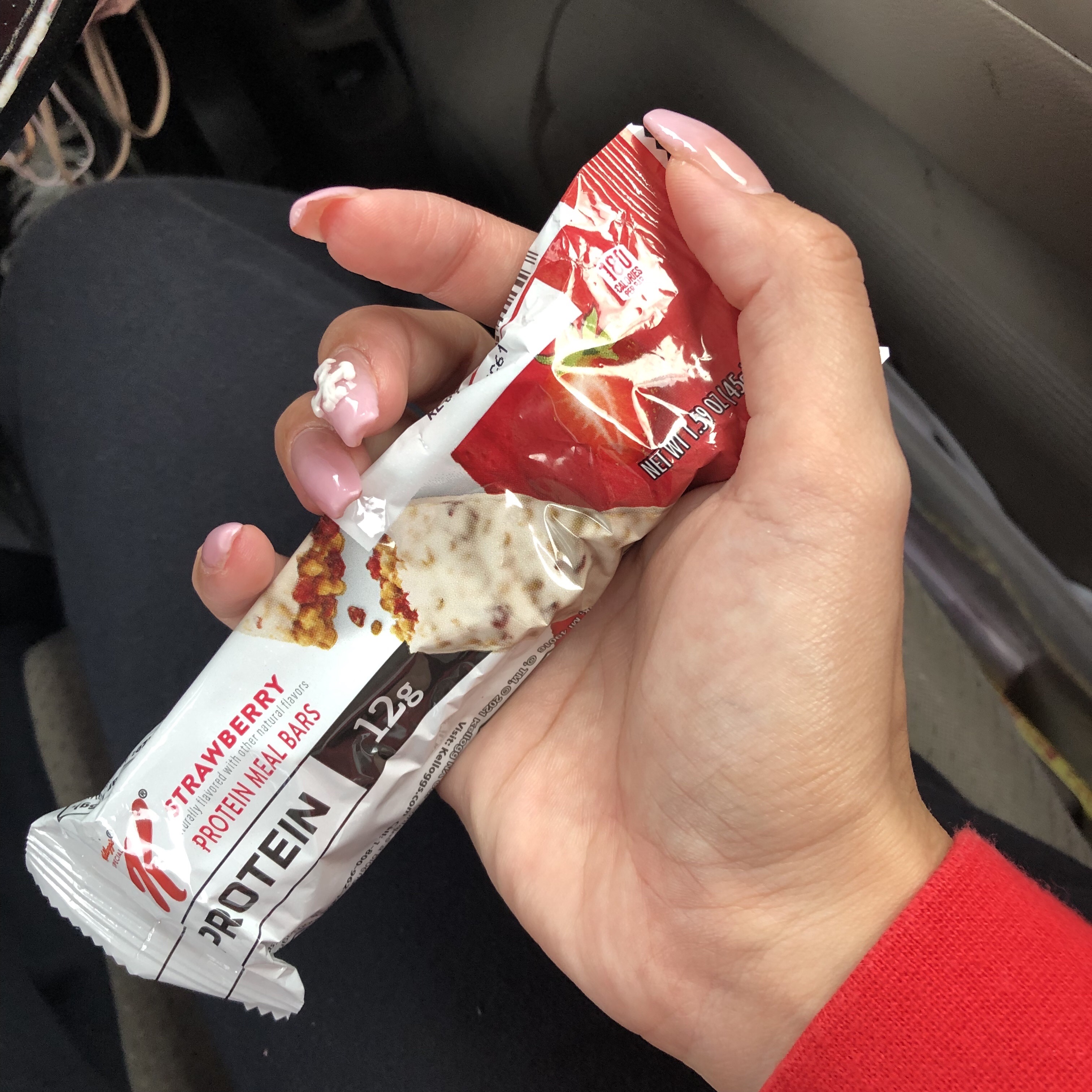 Kellogg's Special K Strawberry Protein Meal Bars/Kellogg's Special K/プロテインバーを使ったクチコミ（1枚目）