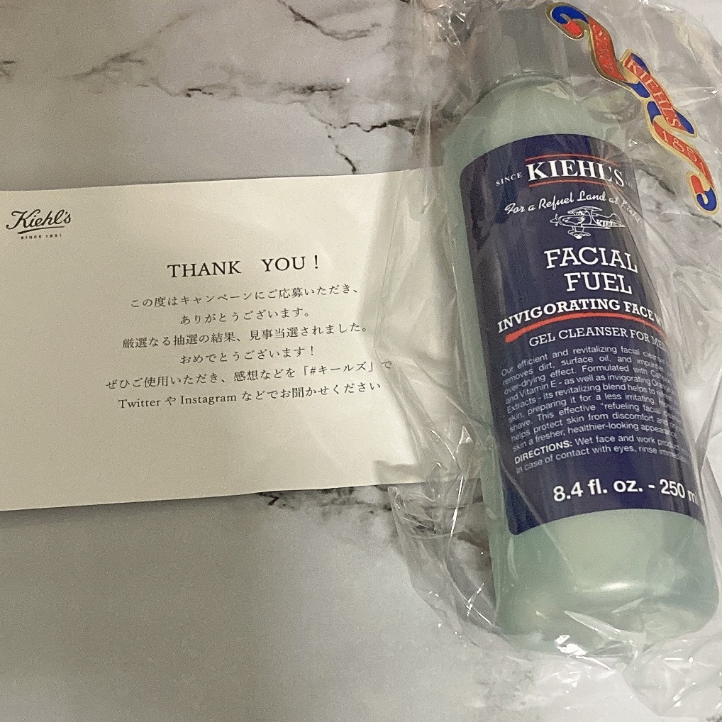 キールズ フェイシャル フュール ジェル クレンザー フォー メン/Kiehl's/洗顔フォームを使ったクチコミ（1枚目）