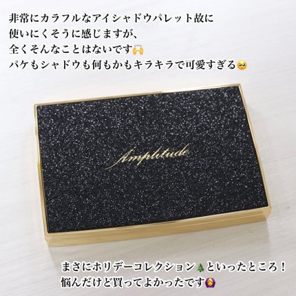 アイカラーパレット リミテッドコレクションa/Amplitude/アイシャドウパレットを使ったクチコミ(3枚目)