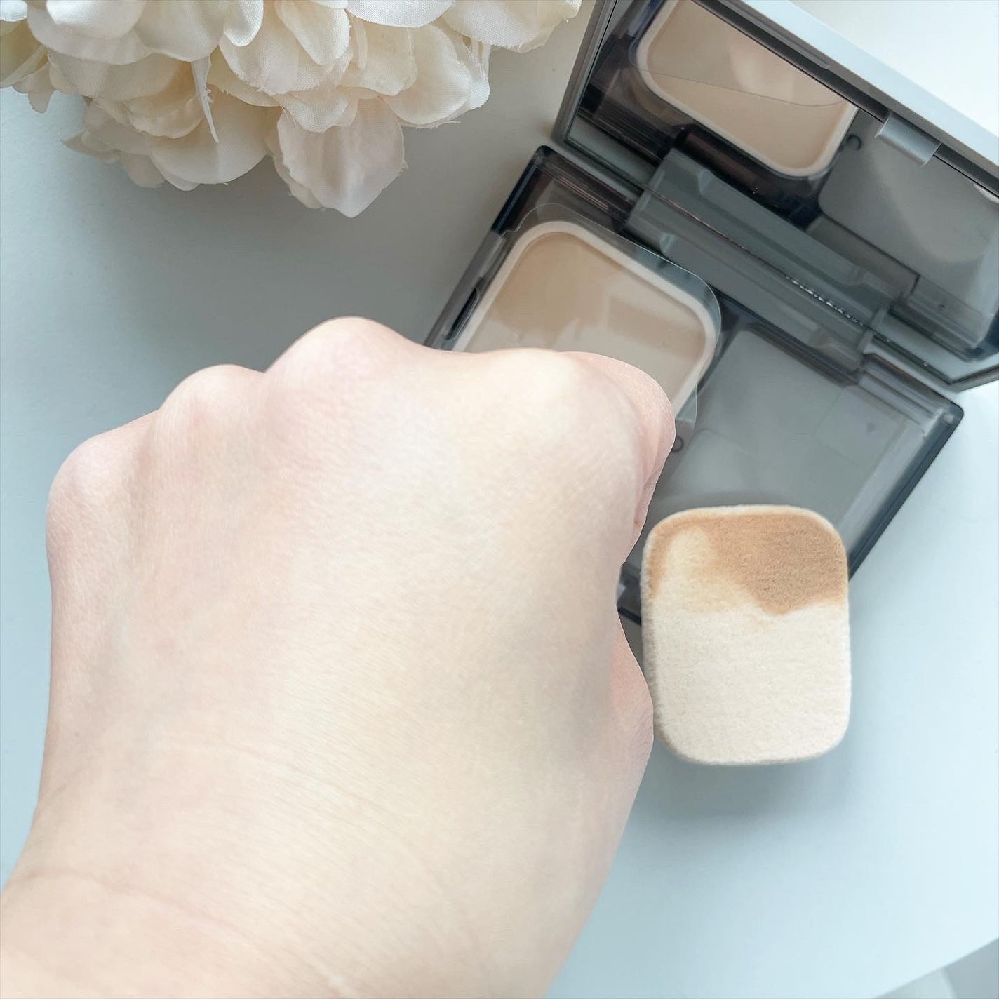 プリマヴィスタ ブライトチャージ パウダー/プリマヴィスタ/パウダーファンデーションを使ったクチコミ(3枚目)