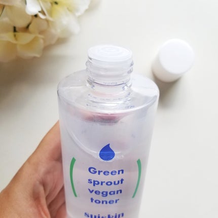 Green sprout vegan toner/suiskin/化粧水を使ったクチコミ(3枚目)