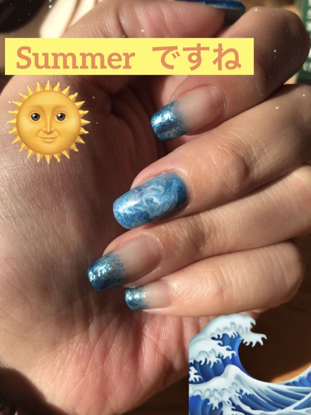 ジェルネイル 14.クリア/ジェルミーワン/ジェルネイルを使ったクチコミ（1枚目）