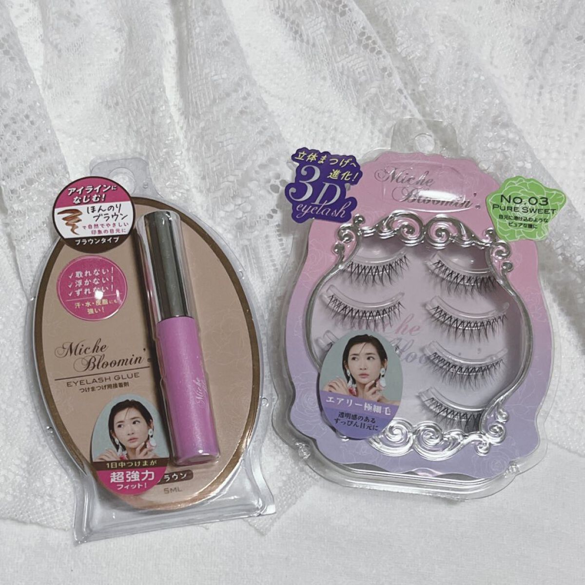アイラッシュグルー/ミッシュブルーミン/つけまつげを使ったクチコミ(1枚目)