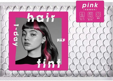 1-day hair tint ピンク