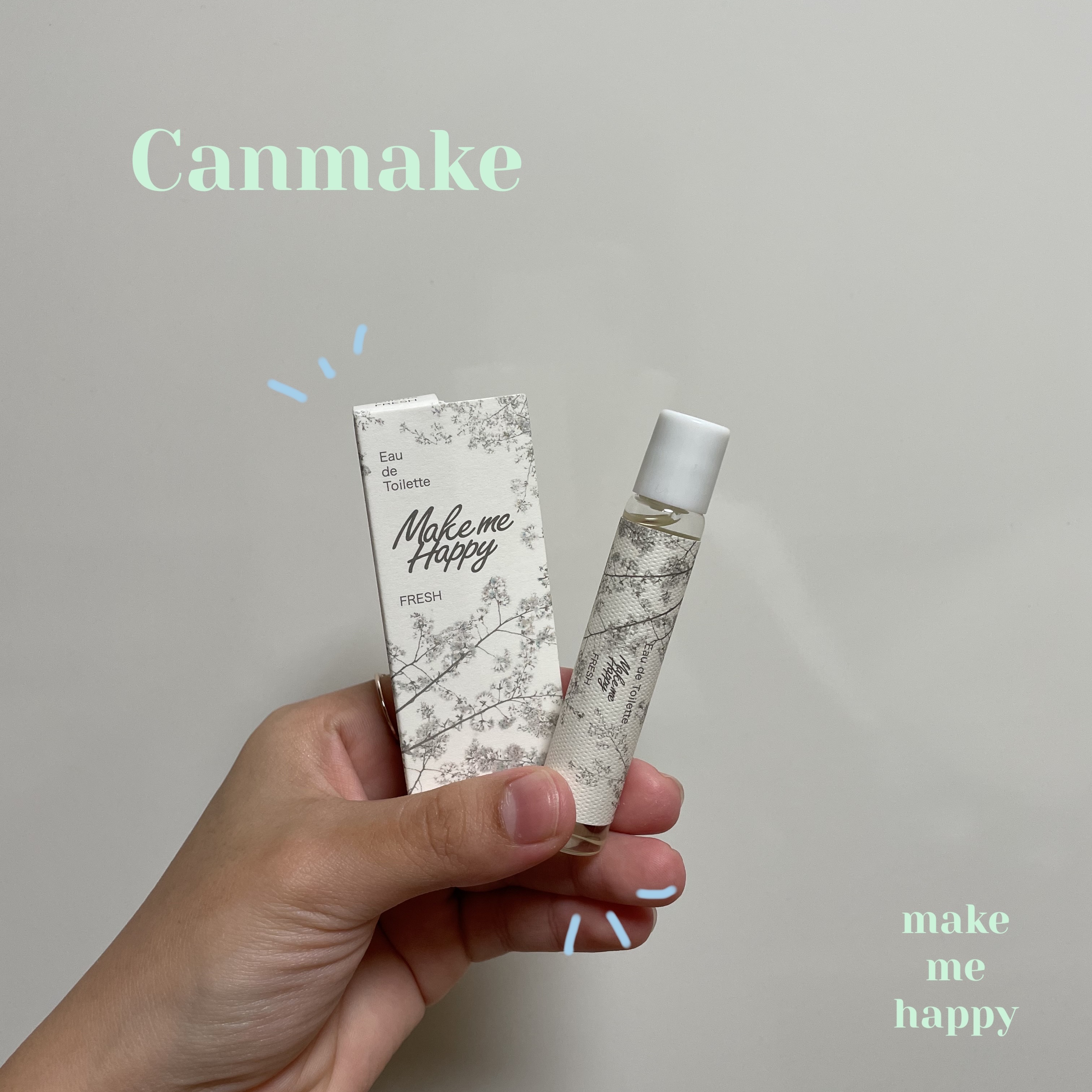 メイクミーハッピー オードトワレ FRESH/キャンメイク/香水(レディース)を使ったクチコミ（1枚目）