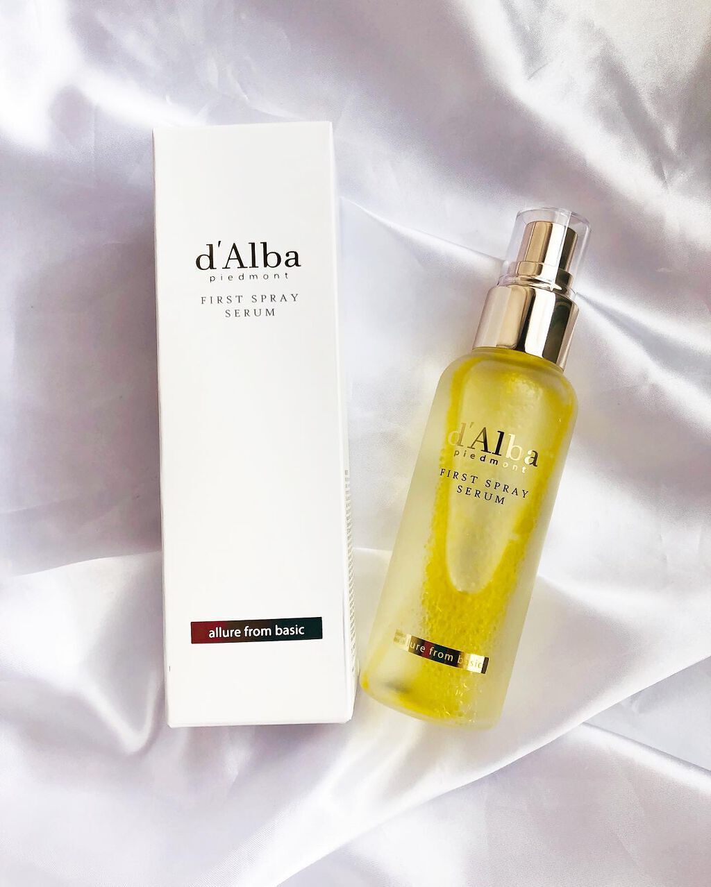 ダルバ ホワイトトリュフファーストスプレーセラム/ダルバ/ミスト状化粧水を使ったクチコミ(4枚目)