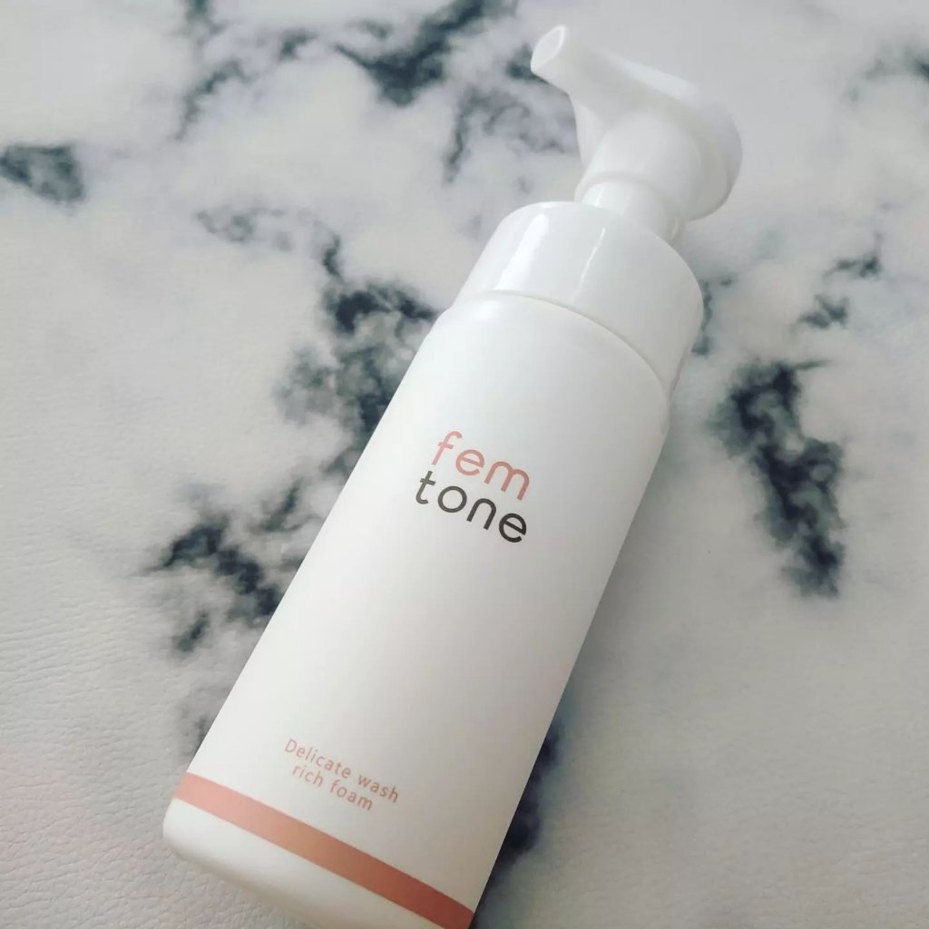 デリケートウォッシュ リッチフォーム/fem tone/デリケートゾーンケアを使ったクチコミ（1枚目）