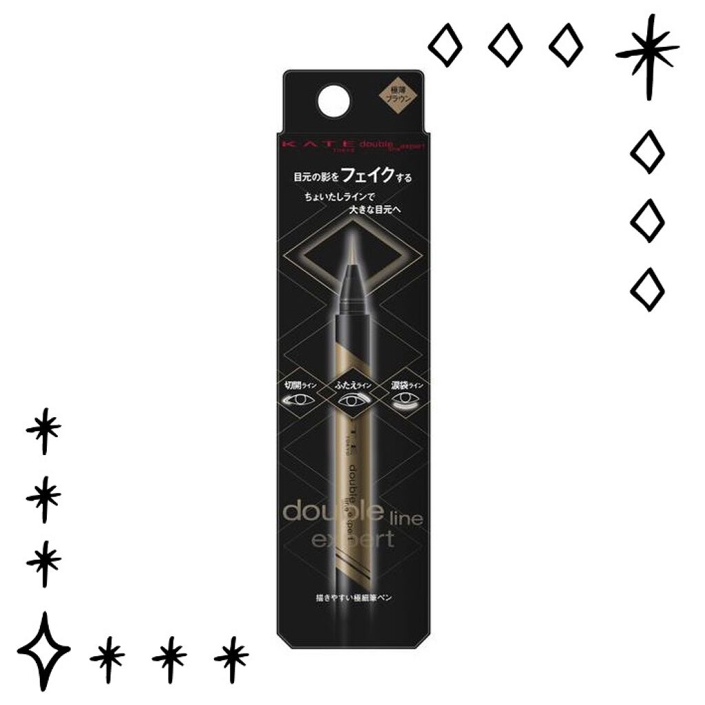 ダブルラインエキスパート/KATE/リキッドアイライナーを使ったクチコミ（1枚目）