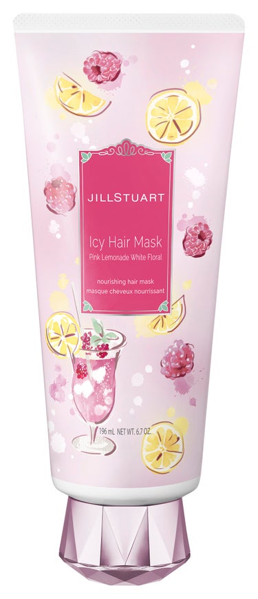 JILL STUART ジルスチュアート アイシー ヘアマスク ピンクレモネードホワイトフローラル