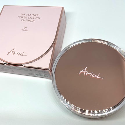 アリウル インクフェザーカバーラスティングクッション/Ariul/クッションファンデーションを使ったクチコミ(2枚目)
