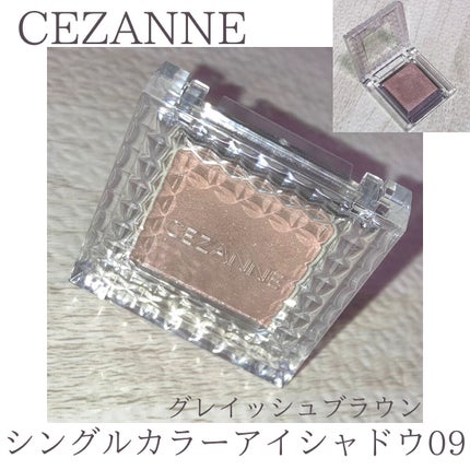 シングルカラーアイシャドウ/CEZANNE/単色アイシャドウを使ったクチコミ(1枚目)