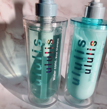ウォーターコンク モイストシャンプー/ヘアトリートメント/ululis/市販シャンプーを使ったクチコミ(1枚目)
