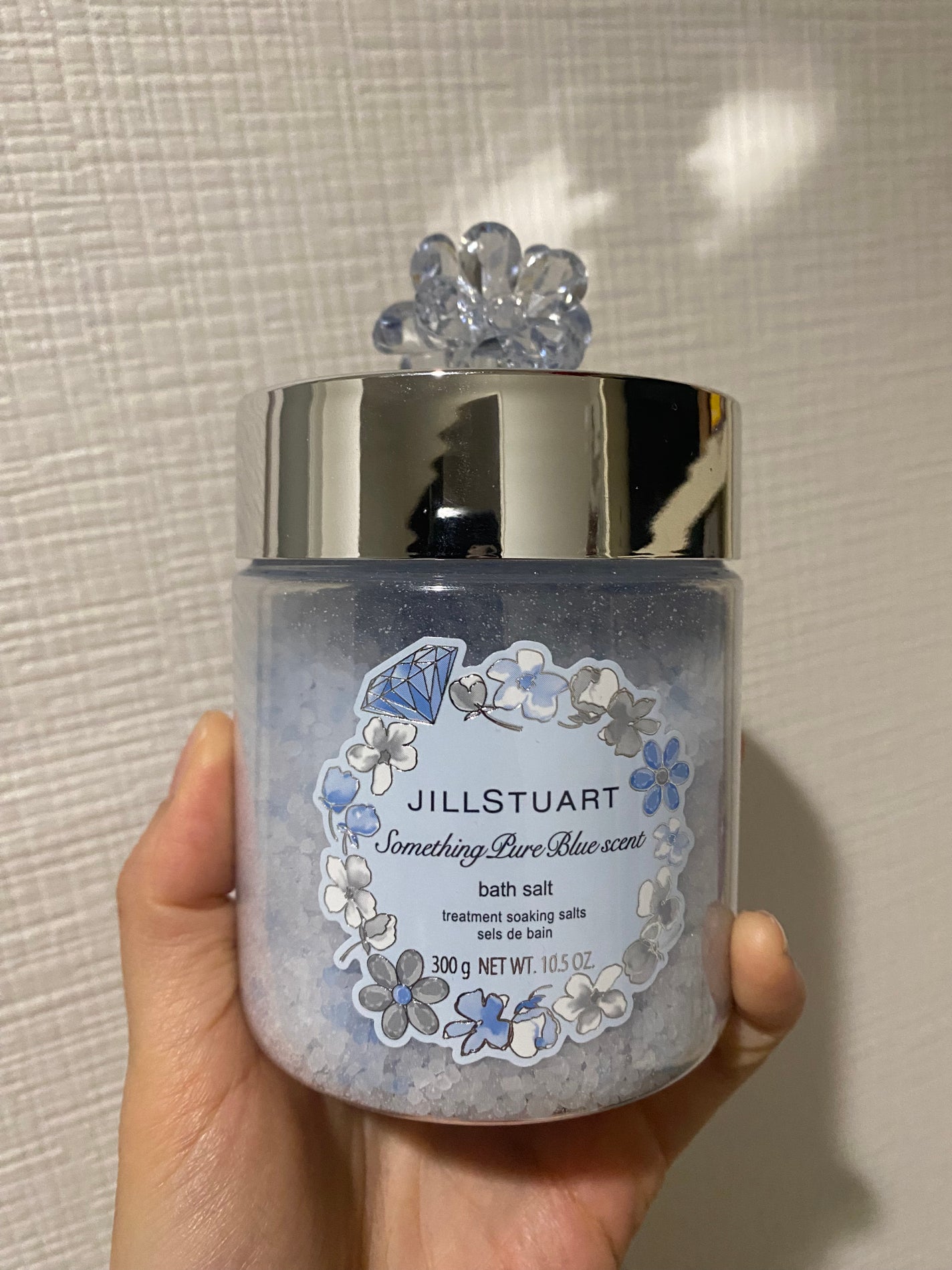 サムシングピュアブルー セント バスソルト/JILL STUART/無機塩系入浴剤を使ったクチコミ(1枚目)