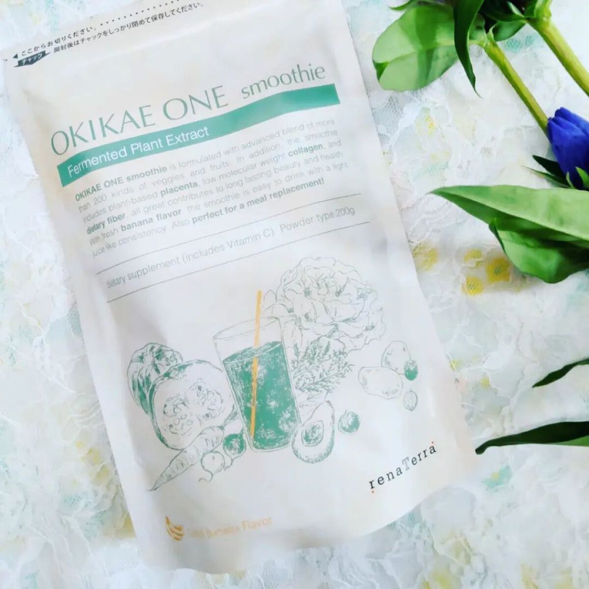 OKIKAE ONE smoothie/renaTerra/ボディサプリメントを使ったクチコミ（1枚目）