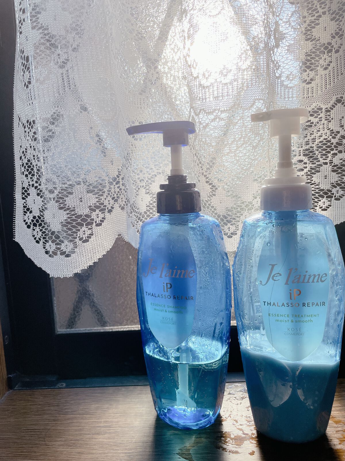 iP タラソリペア 補修美容液シャンプー/補修美容液トリートメント (ディープモイスト)/Je l'aime/市販シャンプーを使ったクチコミ(1枚目)