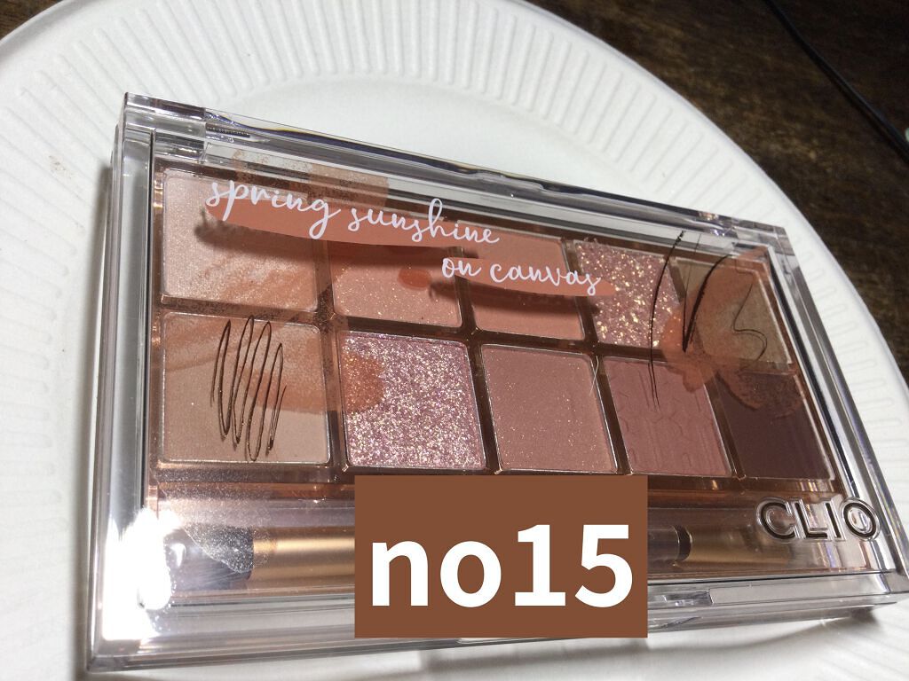 プロ アイ パレット/CLIO/アイシャドウパレットを使ったクチコミ（1枚目）