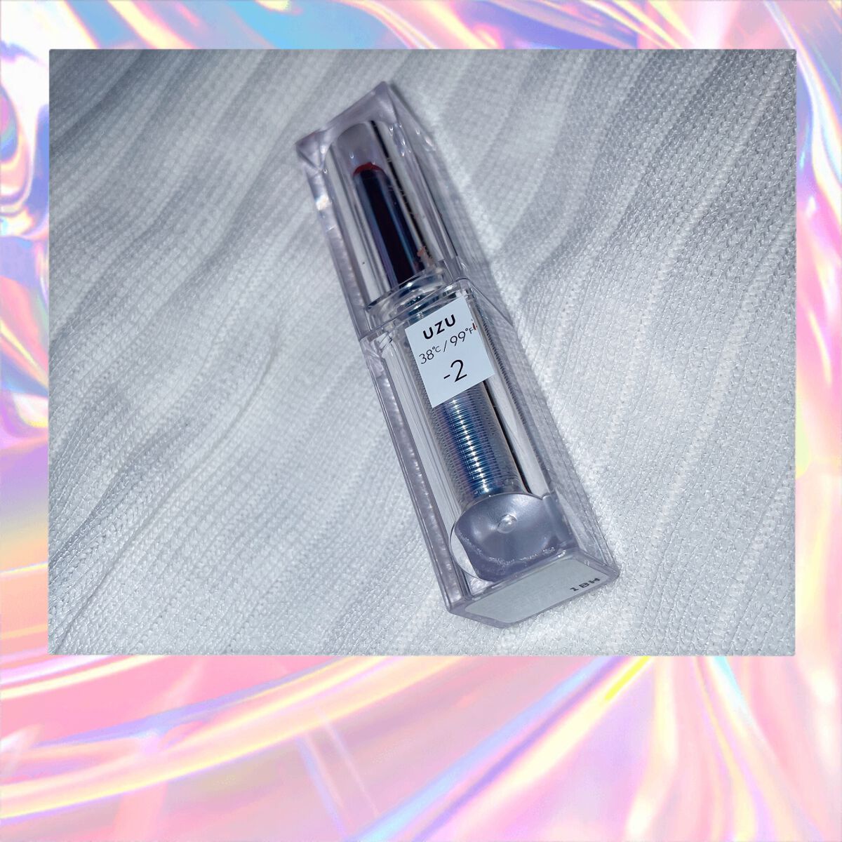  38°C / 99°F Lipstick <TOKYO>/UZU BY FLOWFUSHI/口紅を使ったクチコミ（1枚目）