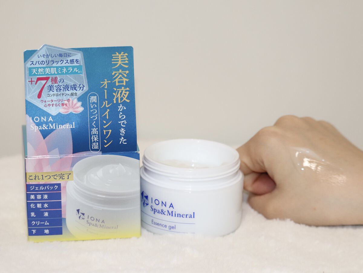 スパ＆ミネラル エッセンス ジェル/IONA/フェイスクリームを使ったクチコミ（3枚目）
