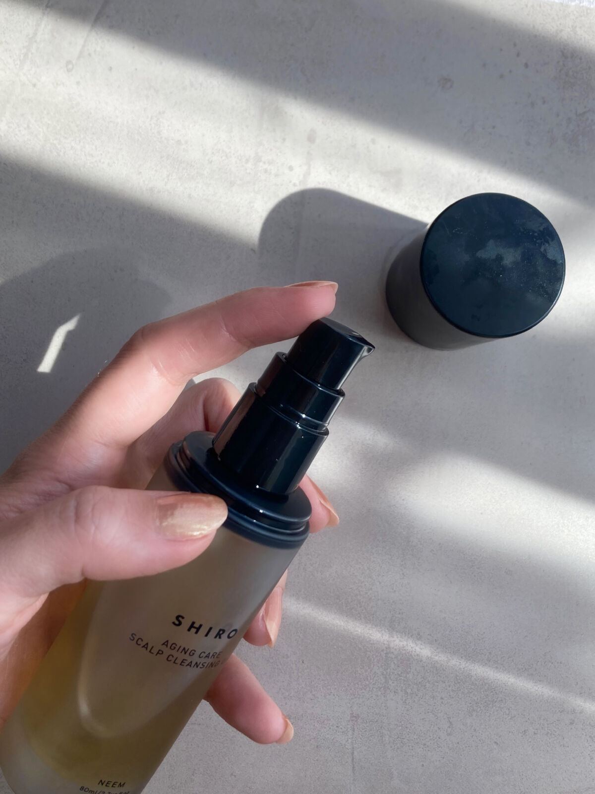 ニーム頭皮クレンジングオイル/SHIRO/頭皮クレンジングを使ったクチコミ（2枚目）