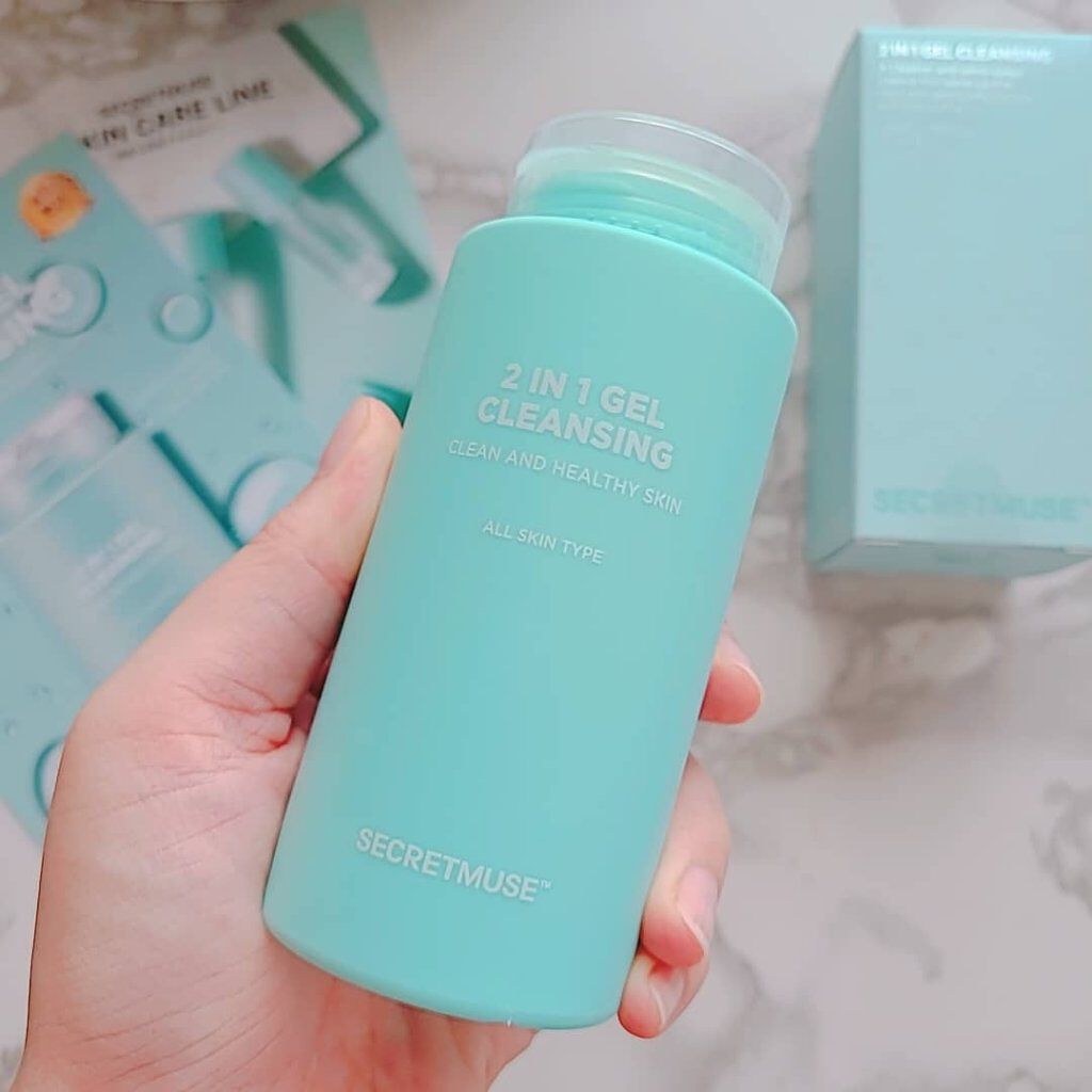 シークレットミューズ2in1ジェルクレンジング/SECRET MUSE/クレンジングジェルを使ったクチコミ（1枚目）