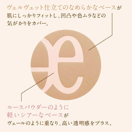 ファイン ヴェルヴェティ ファンデーション/Elégance/パウダーファンデーションを使ったクチコミ(5枚目)