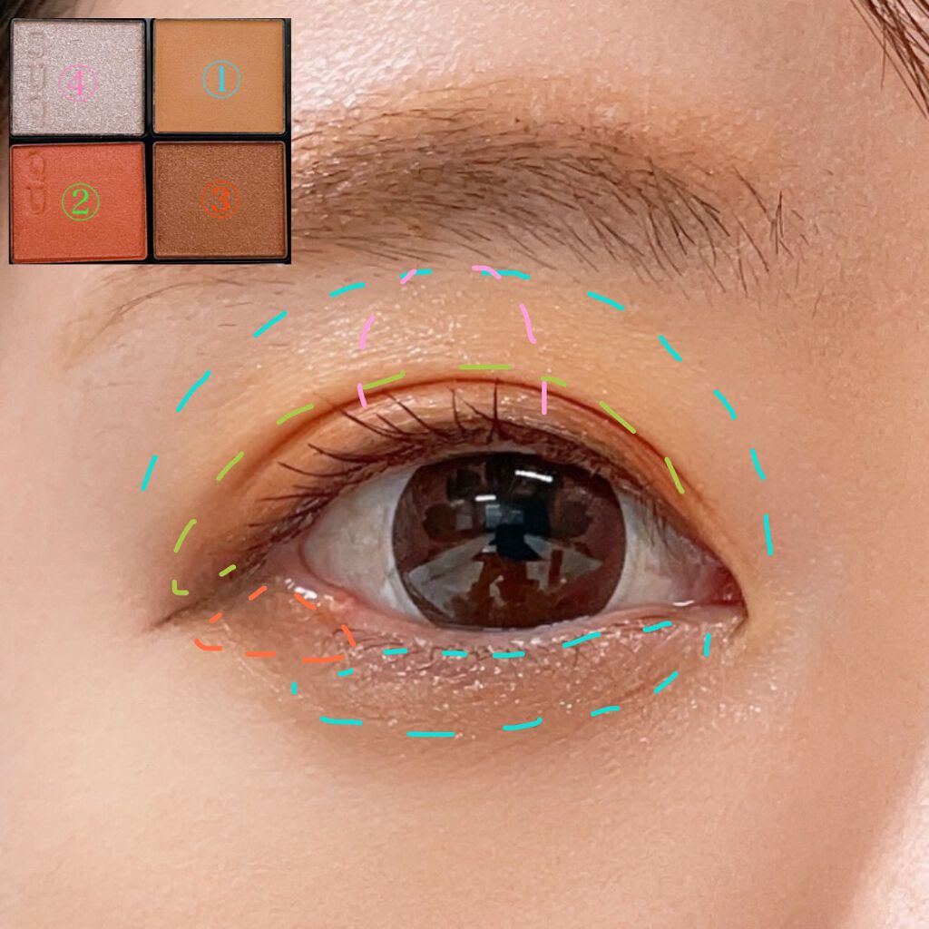 シグニチャー カラー アイズ/SUQQU/アイシャドウパレットを使ったクチコミ（3枚目）