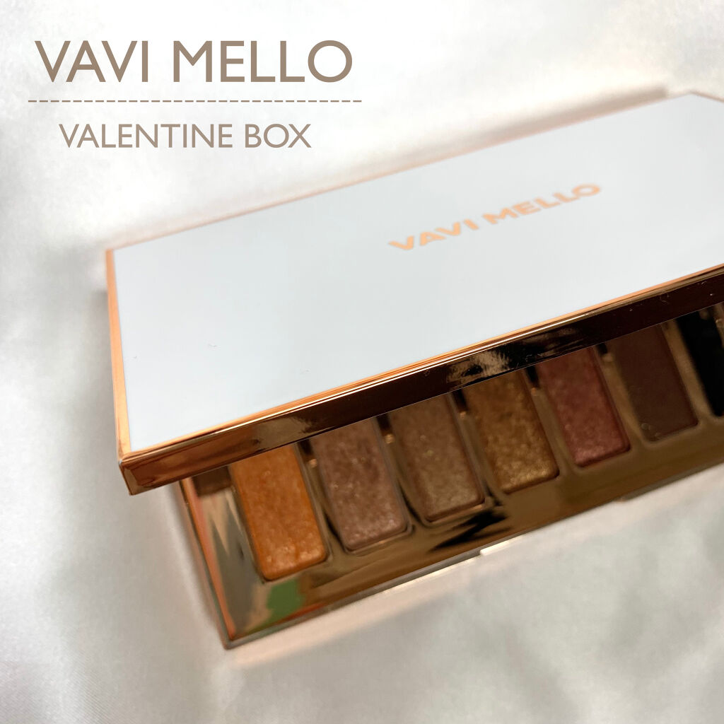 バレンタインボックス/VAVI MELLO/アイシャドウパレットを使ったクチコミ（1枚目）