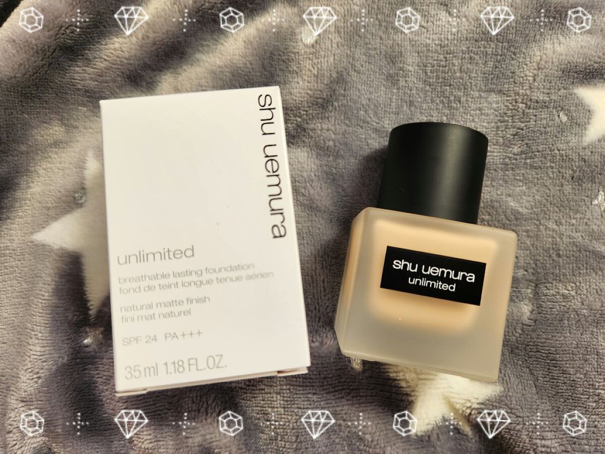 （旧）アンリミテッド ラスティング フルイド/shu uemura/リキッドファンデーションを使ったクチコミ（1枚目）