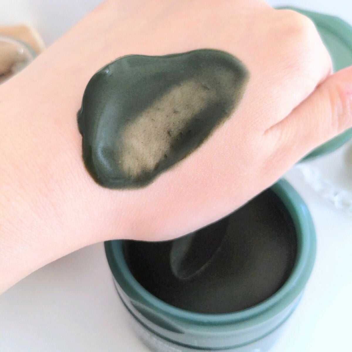 3番 緑茶炭毛穴パッククレンジングバーム/numbuzin/クレンジングバームを使ったクチコミ(3枚目)