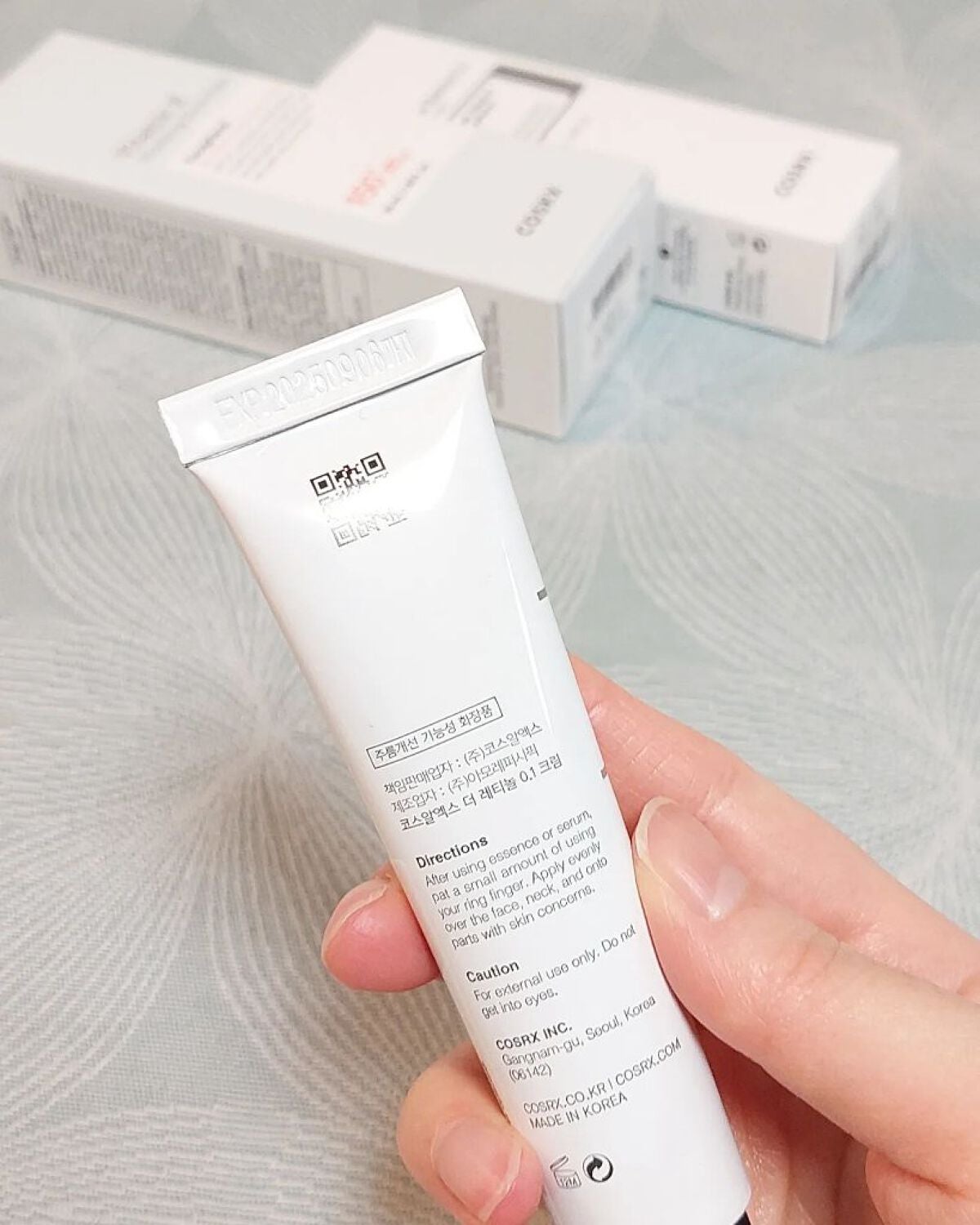 RXザ・レチノール0.1クリーム/COSRX/フェイスクリームを使ったクチコミ(7枚目)