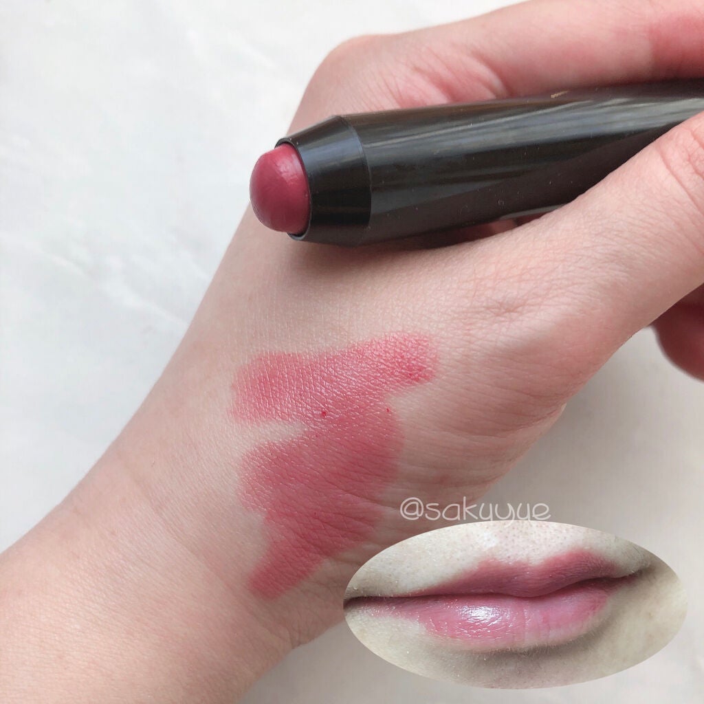 ボリュームバームリップ N/インテグレート/口紅を使ったクチコミ(2枚目)