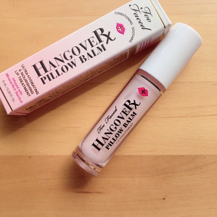 ~トゥー フェイスド ハングオーバー~ ピロー バーム リップ トリートメント/Too Faced/リップ美容液を使ったクチコミ(2枚目)