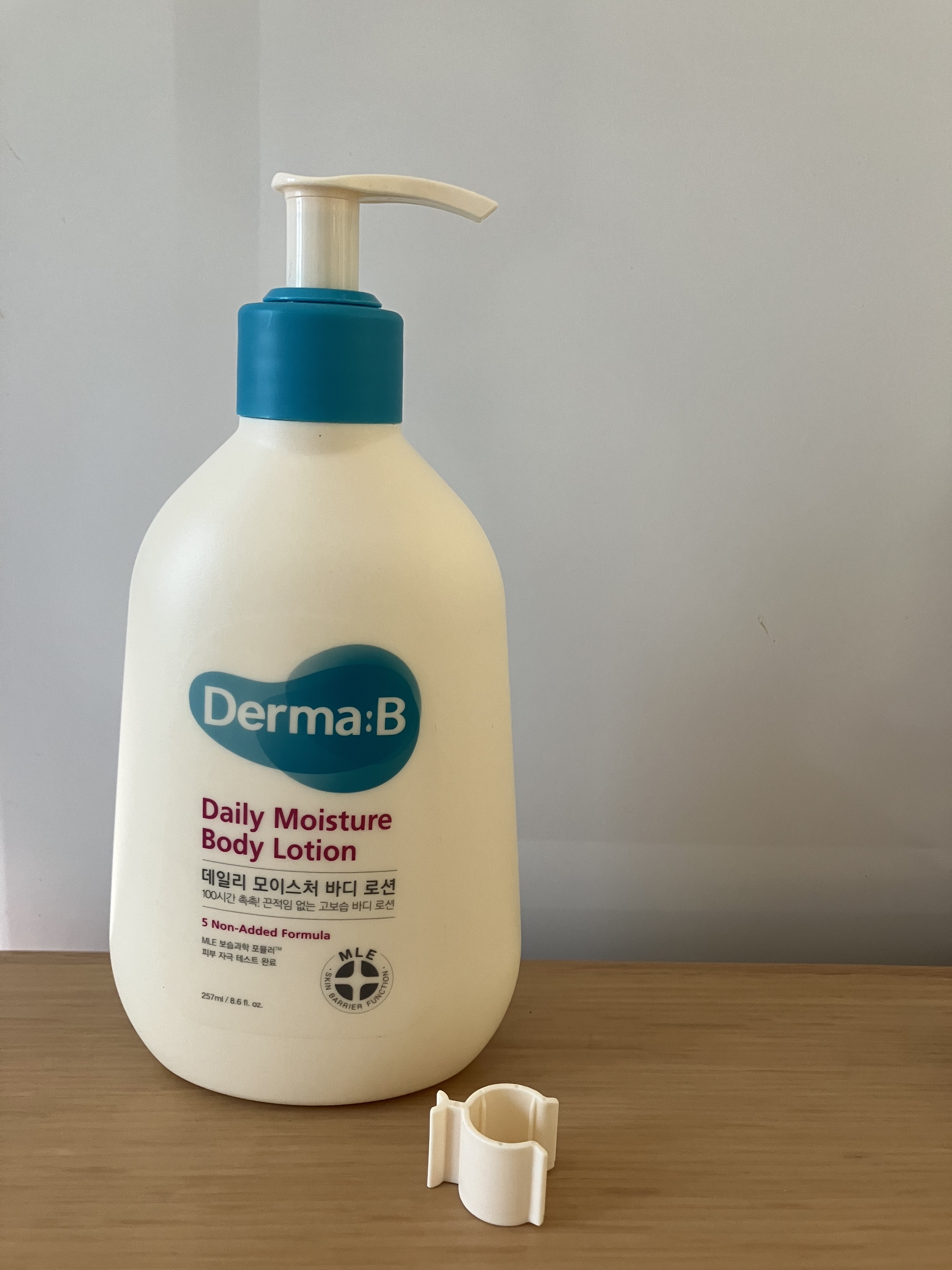デイリーモイスチャーボディローション 257ml/Derma:B/ボディローションを使ったクチコミ（1枚目）