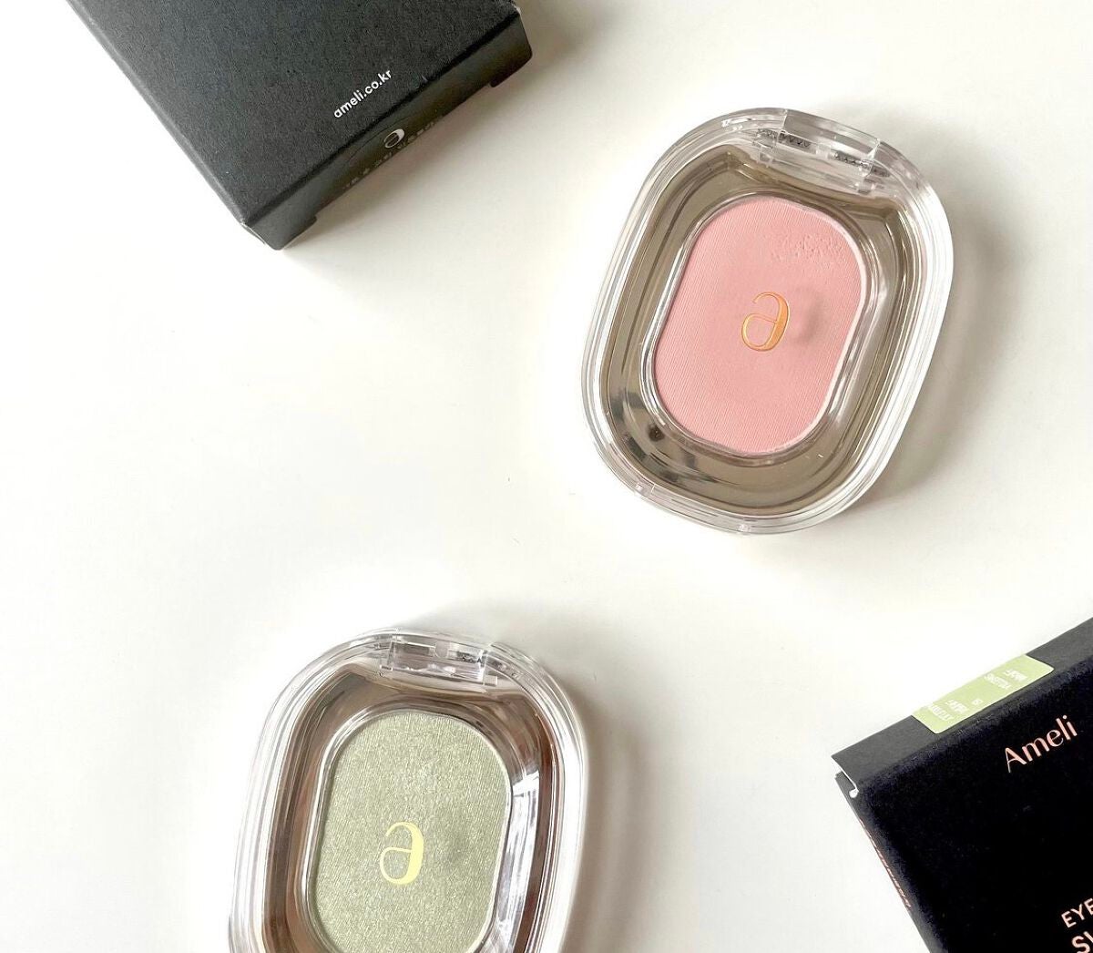 STEP BASIC EYESHADOW/Ameli/単色アイシャドウを使ったクチコミ(1枚目)