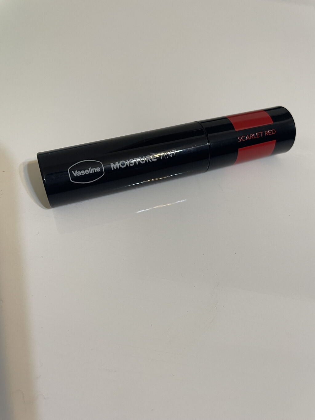 モイスチャーティント 01 スカーレットレッド/ヴァセリン/リップティントを使ったクチコミ（1枚目）