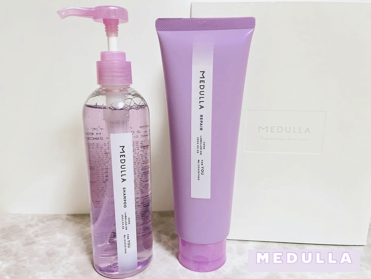 SHAMPOO & REPAIR HERB/MEDULLA/市販シャンプーを使ったクチコミ（1枚目）