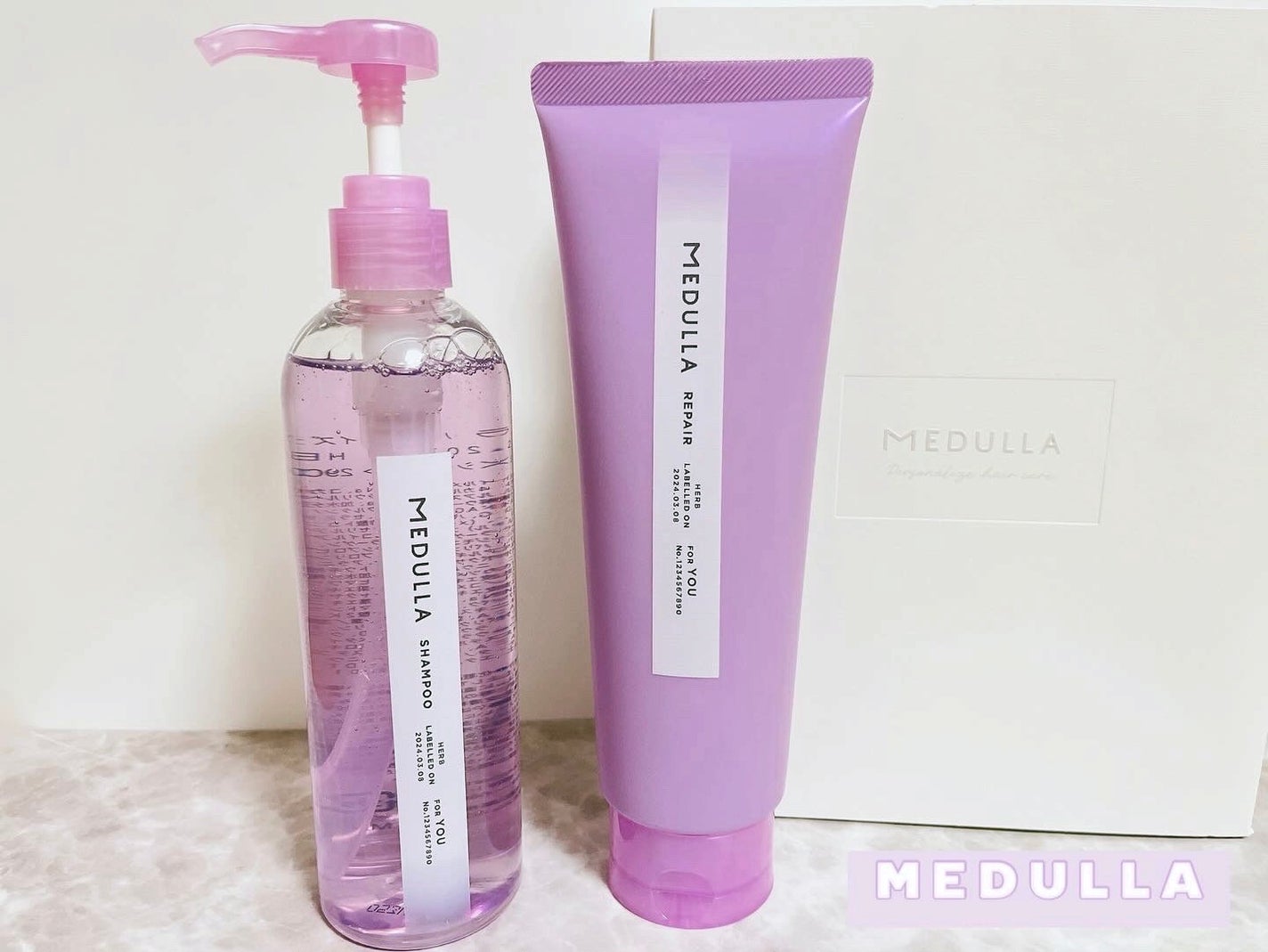 SHAMPOO & REPAIR/MEDULLA/市販シャンプーを使ったクチコミ(1枚目)