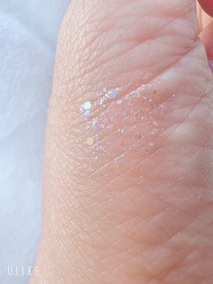 シュガー トゥインクル リキッド グリッター/PERIPERA/グリッターを使ったクチコミ(2枚目)
