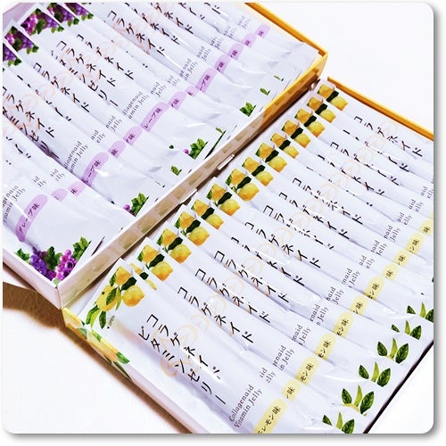 コラゲネイド ビタミンゼリー グレープ味/新田ゼラチンダイレクト/ゼリー飲料を使ったクチコミ(2枚目)