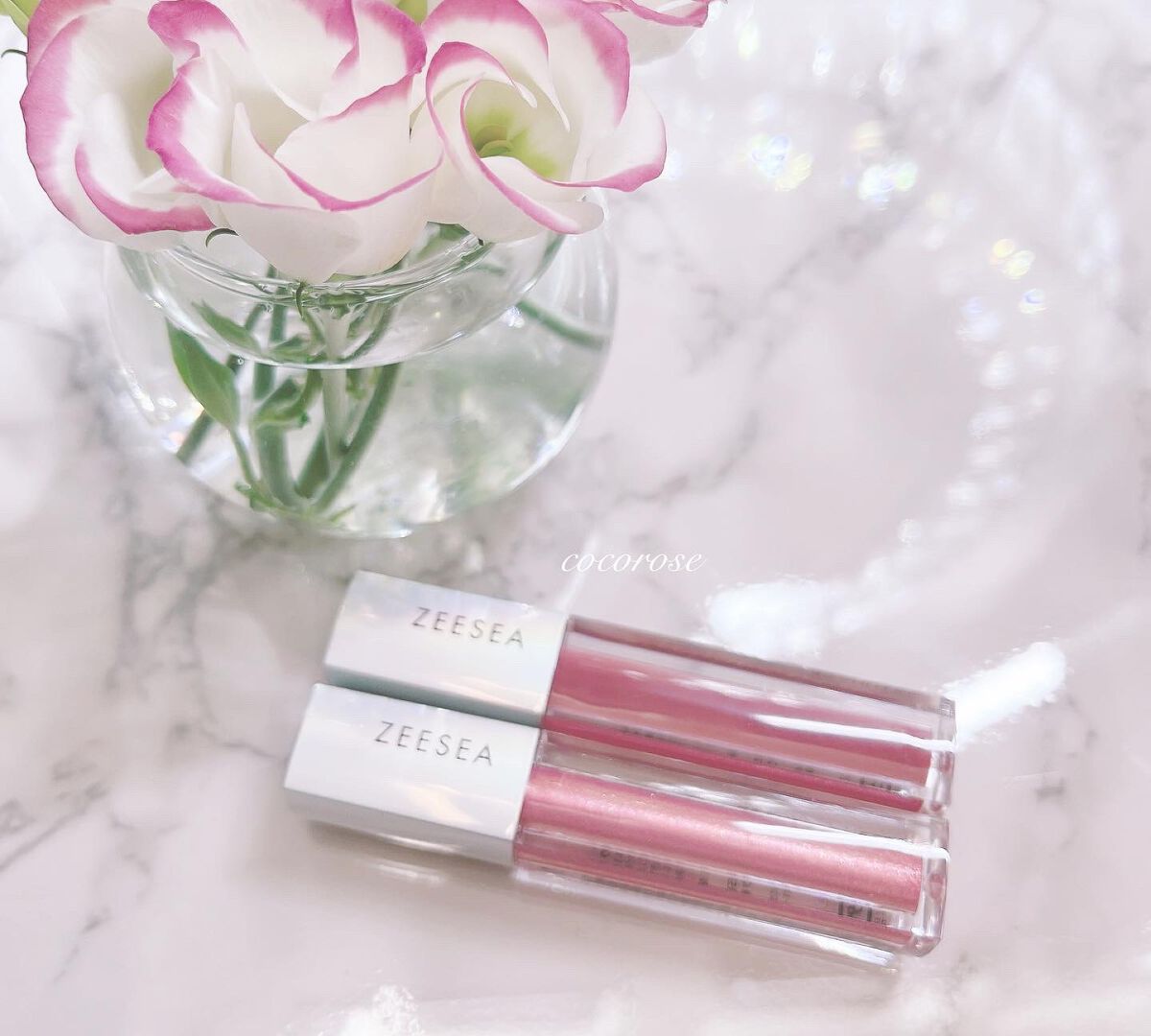 ダイヤモンドシリーズ 星空リキッドアイシャドウ/ZEESEA/リキッドアイシャドウを使ったクチコミ(1枚目)