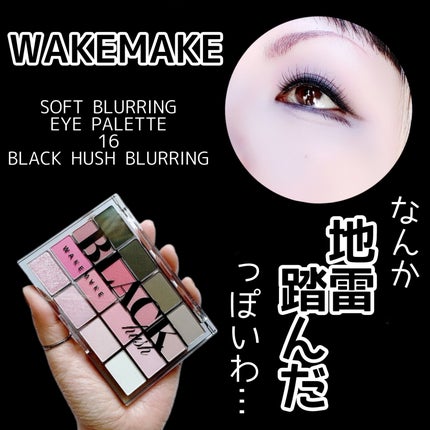 ソフトブラーリングアイパレット/wakemake/アイシャドウパレットを使ったクチコミ(1枚目)