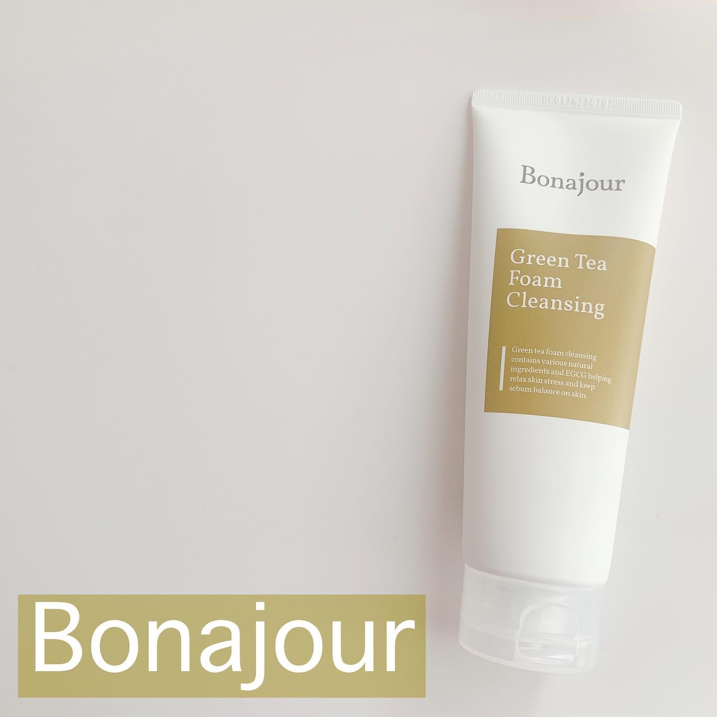 グリーンティーフォームクレンジング/Bonajour/クレンジングクリームを使ったクチコミ（1枚目）