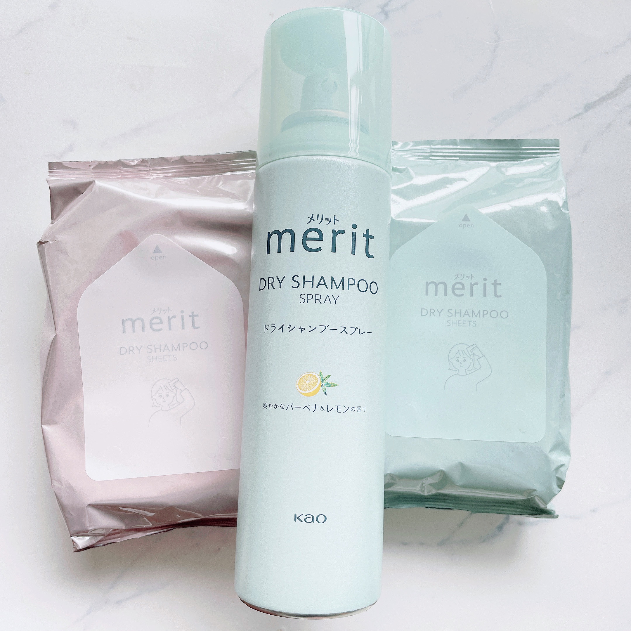 メリット ドライシャンプーシート すっきり爽快タイプ/メリット/ドライシャンプーを使ったクチコミ（2枚目）