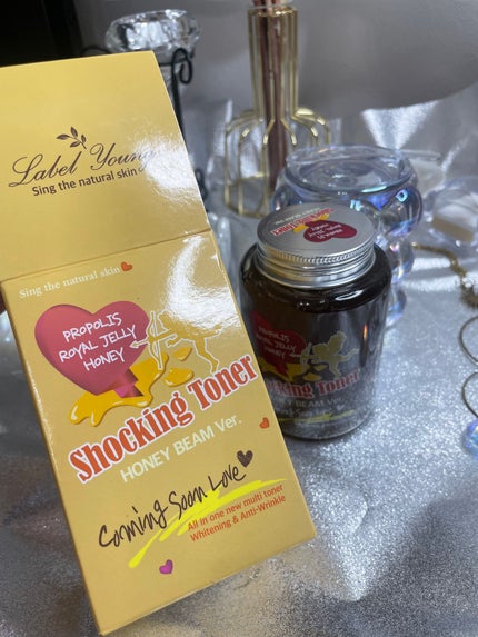 オールインワンショッキングトナー Special LOVE ver./Label Young/オールインワン化粧品を使ったクチコミ(3枚目)