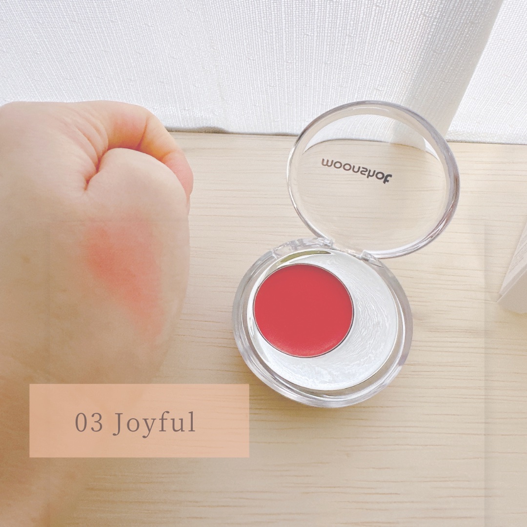 メルティングムードリップ&チーク/moonshot/ジェル・クリームチークを使ったクチコミ（2枚目）