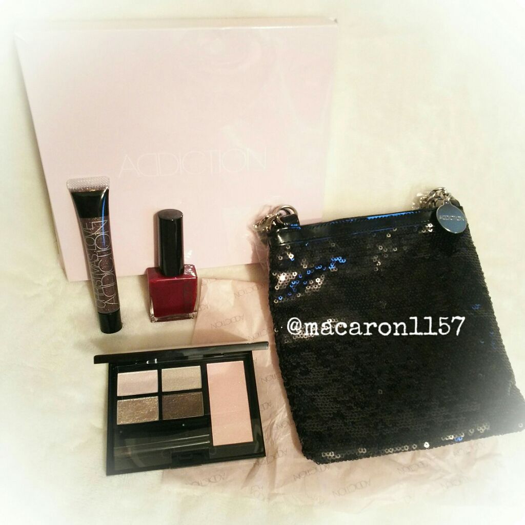 ホリデー アディクション クリスマス ラブ (クリスマスコフレ2017)/ADDICTION/メイクアップキットを使ったクチコミ(1枚目)