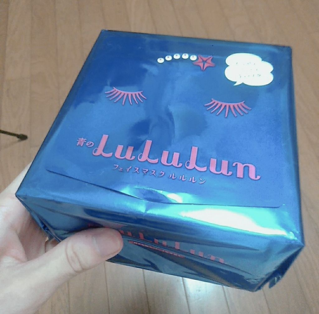 ルルルンピュア 青 （モイスト）/ルルルン/シートマスク・パックを使ったクチコミ（1枚目）
